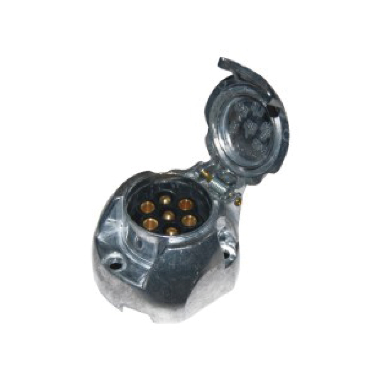 7ピン大型アルミ角ソケット JH009-B