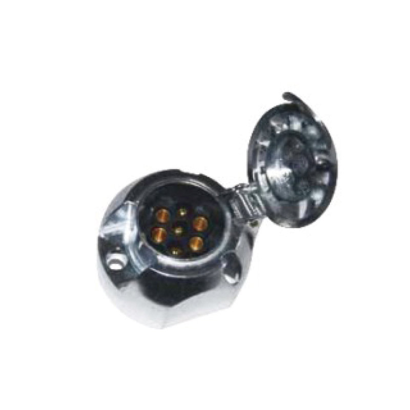 7ピン大型アルミ角ソケット JH009-C