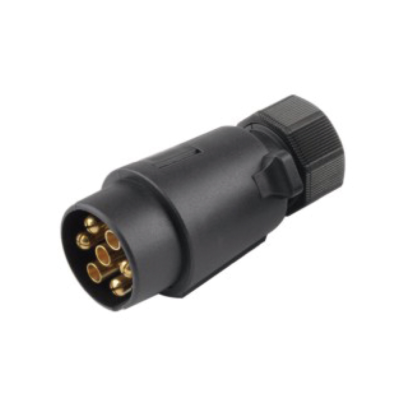 7ピン大型ラウンドプラグ Nタイプ JH014-C